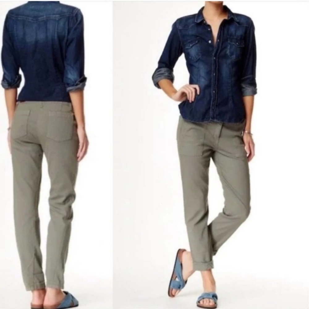 Joie size 26 Painter Pant in Olive Fatigue
